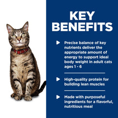 Hill's Science Diet lata proteina alta calidad para mantener musculos magros.