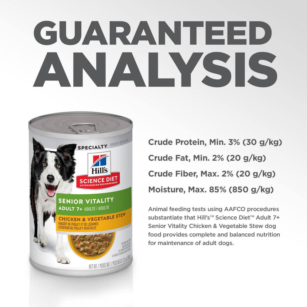 Hill's Science Diet perro mayor en casa; actividad diaria.