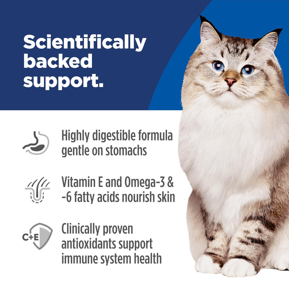 Hill's Science Diet, harina de abadejo de Alaska como ingrediente principal.