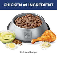 Hill's Science Diet, ingredientes naturales y omega 3-6 para piel y pelaje.