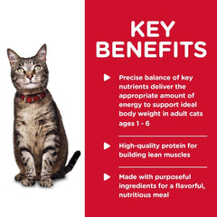 Hill's Science Diet ofrece antioxidantes C y E para un sistema inmune saludable.