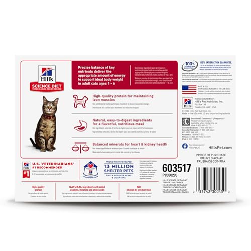 Hill's Science Diet: lata de atún tierno para gato adulto, aroma agradable y proteína de calidad.