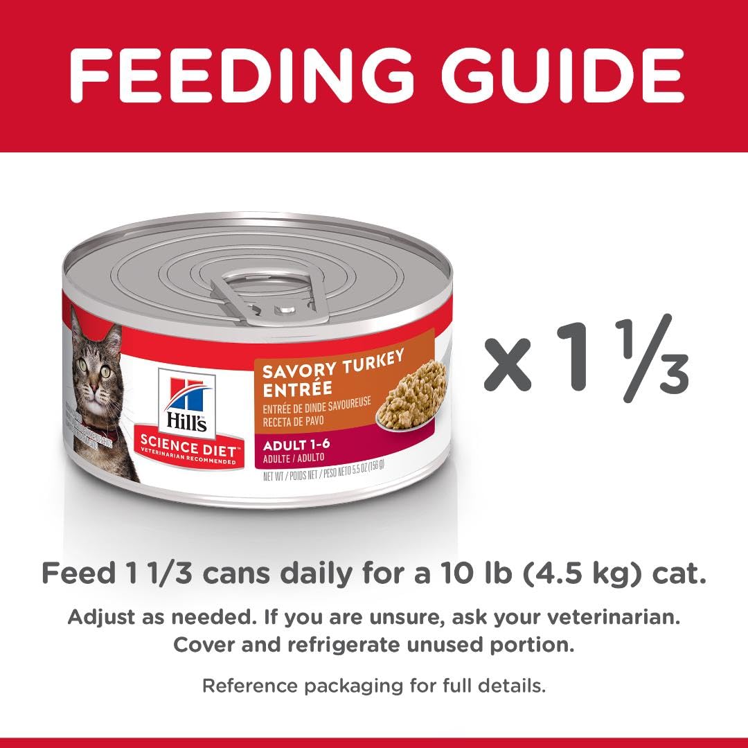 Hill's Science Diet Adulto Gato Pack 24 Unidades: conveniencia para la despensa