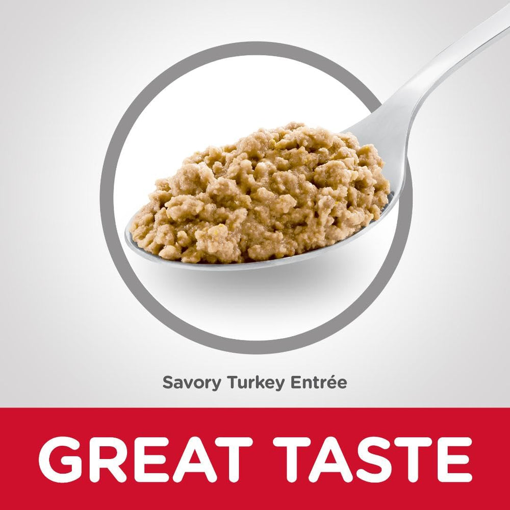 Hill's Science Diet Adulto Gato Pavo Picado Finamente: textura suave para la digestión