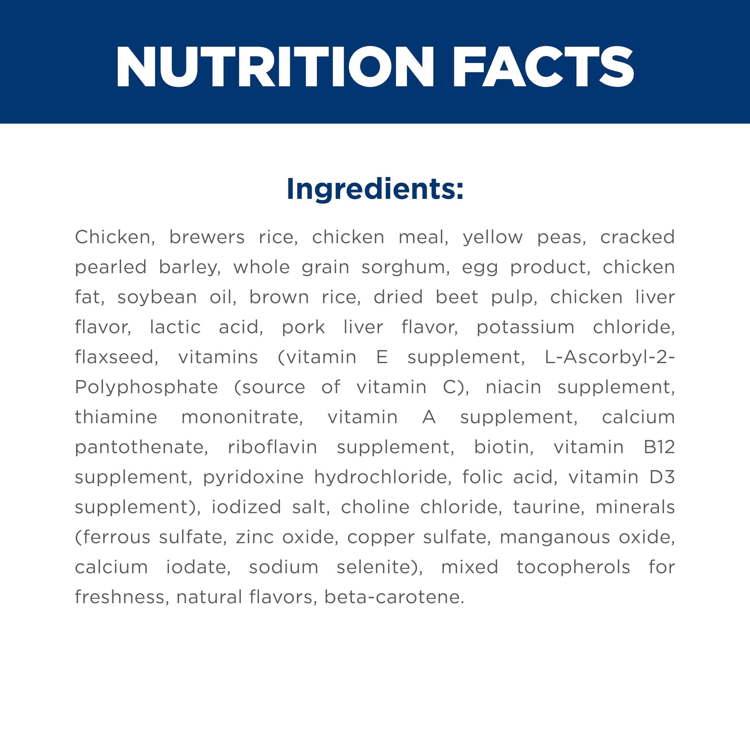 Fábrica en EE. UU. con ingredientes globales confiables