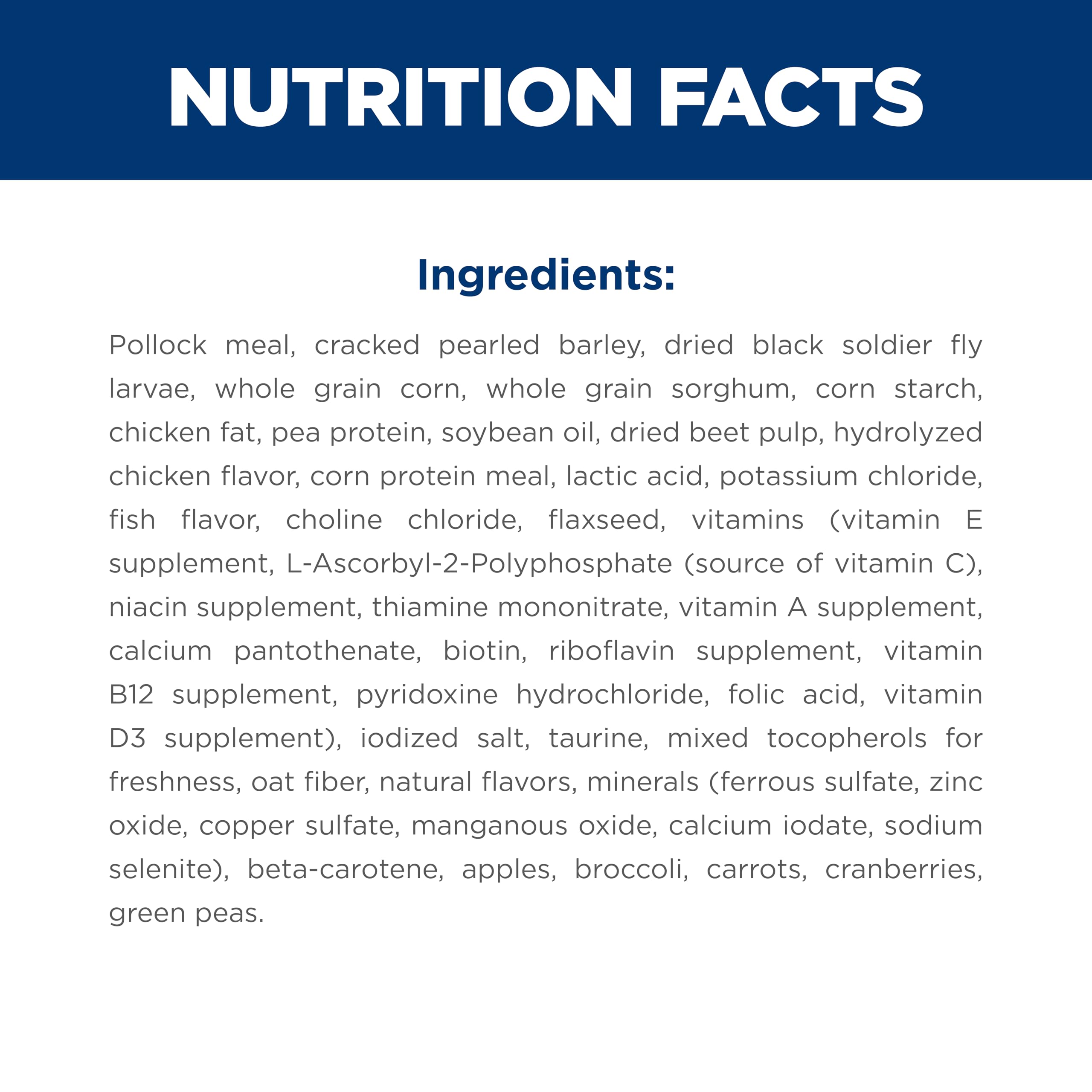 Hill's Science Diet antioxidantes vitaminas C y E para el sistema inmune
