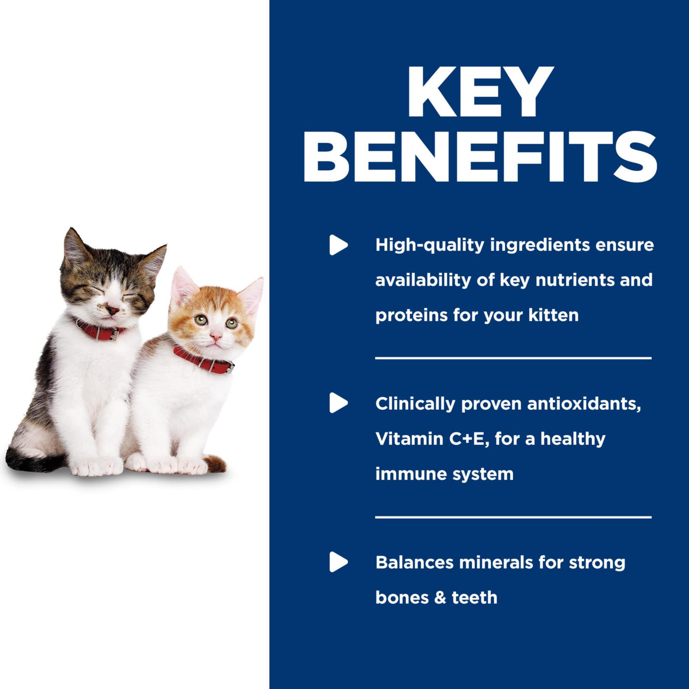 Hill's Science Diet Gatito, antioxidantes C y E para fortaleza inmune