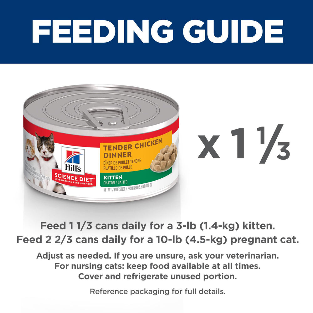 Hill's Science Diet Gatito: recomendado por veterinarios para nutrición precisa.