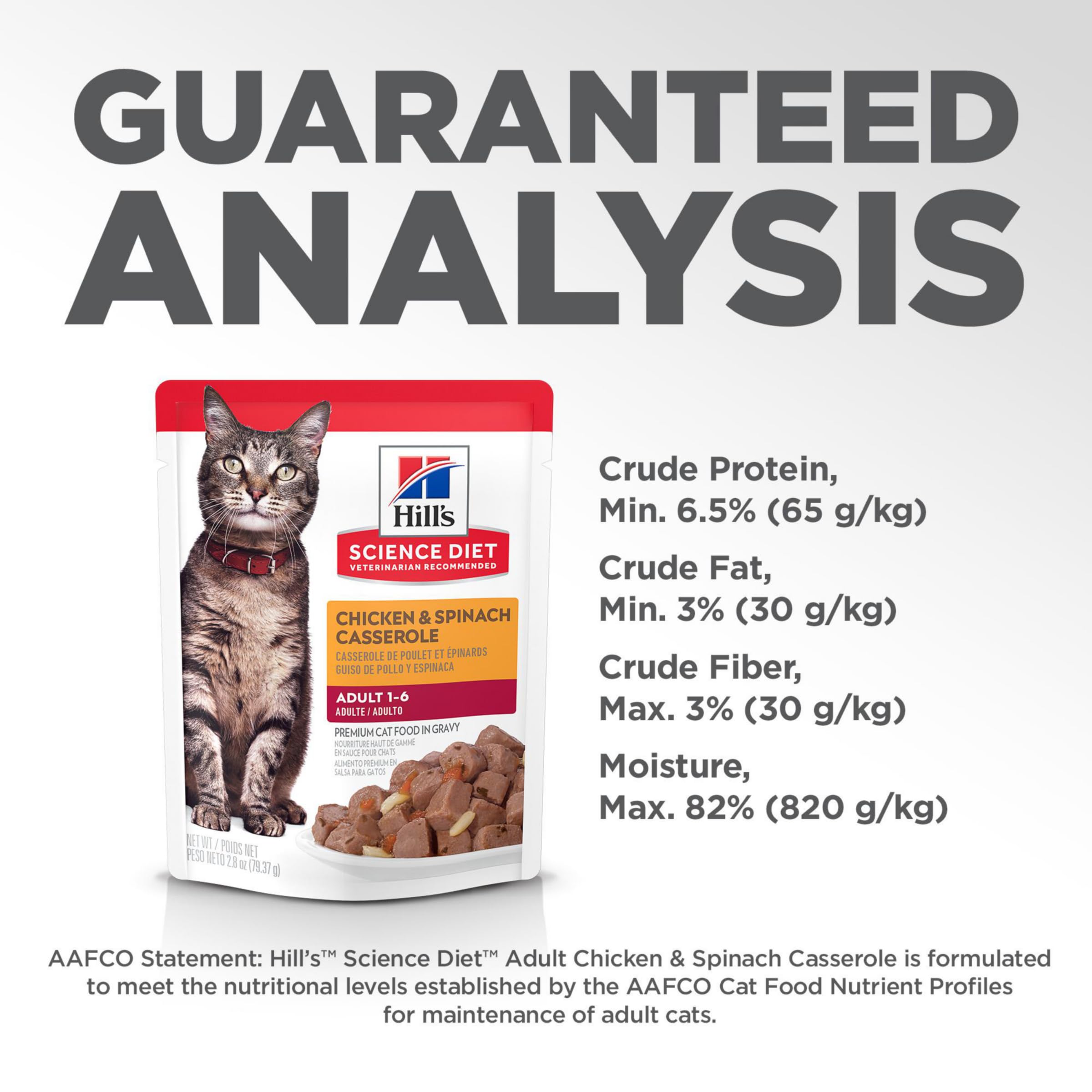 Hill's Science Diet Gato Adulto bolsa nutrición equilibrada para gatos activos.