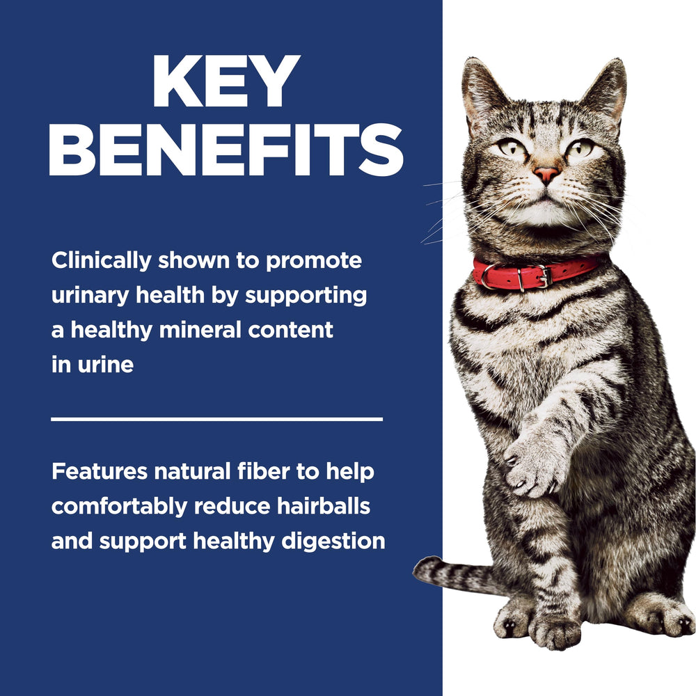 Hill's Science Diet Gato: etiqueta de USA que respalda calidad de ingredientes.