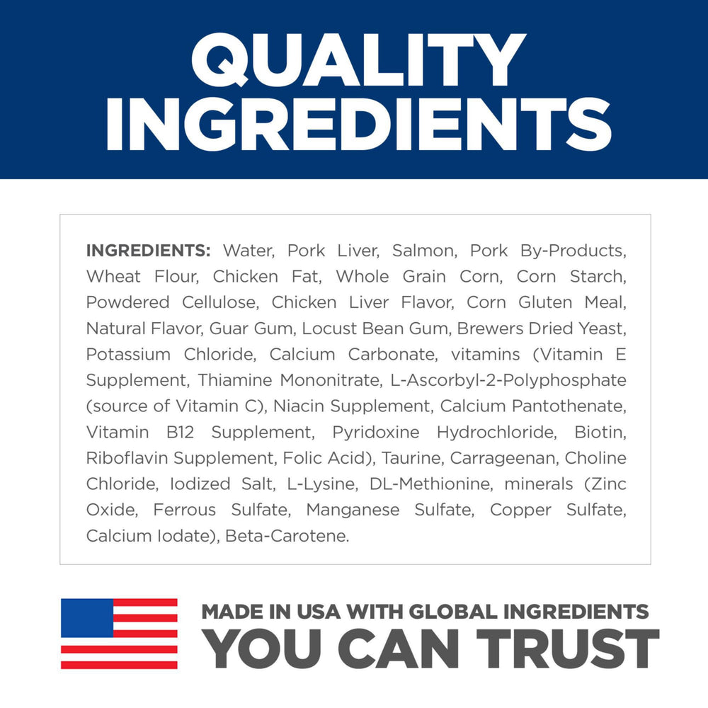 Hill's Science Diet ingredientes naturales con vitaminas para gatos