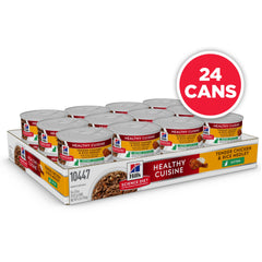 Hill's Science Diet Kitten Cocina Saludable textura cremosa que atrae gatitos curiosos.