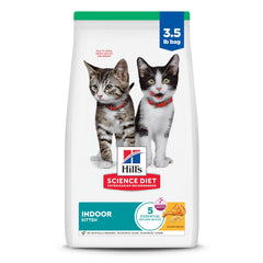 Hill's Science Diet Kitten Indoor croquetas de pollo para crecimiento saludable del gatito