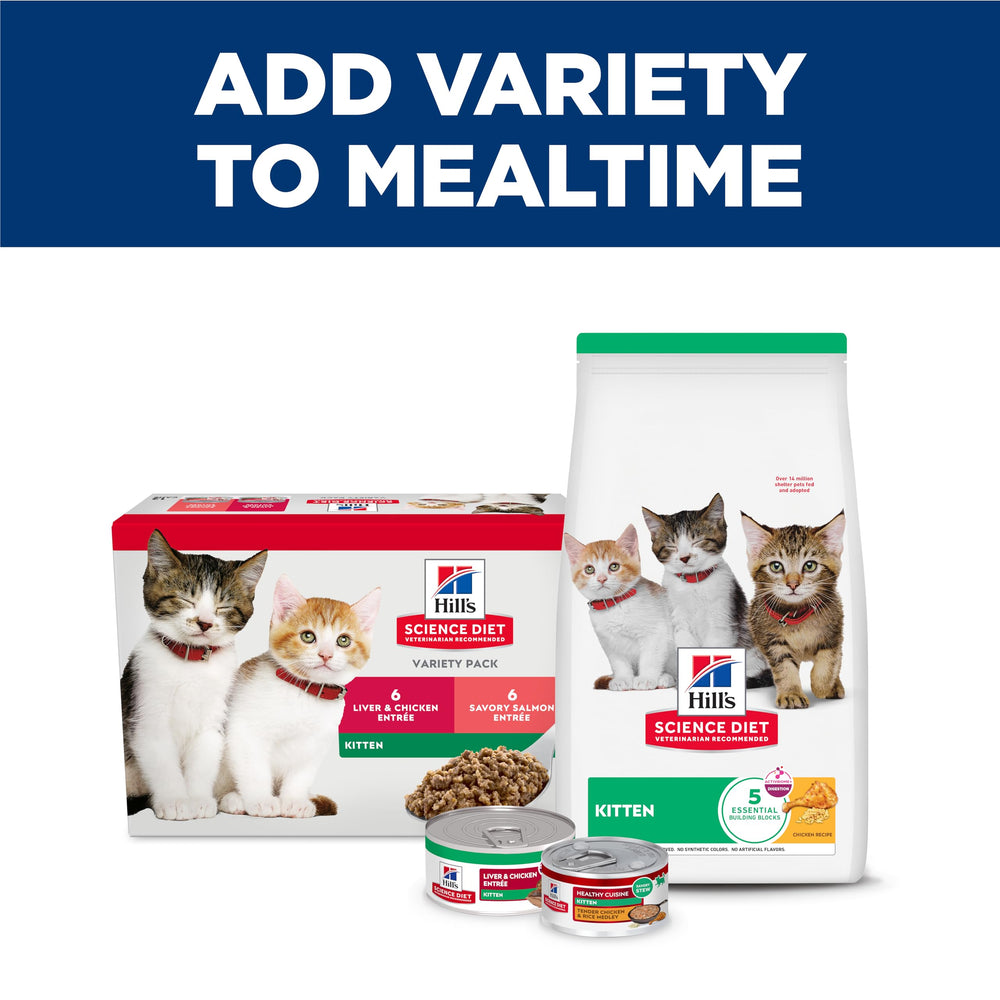 Hill's Kitten: elaborado en EE. UU. con ingredientes globales de confianza