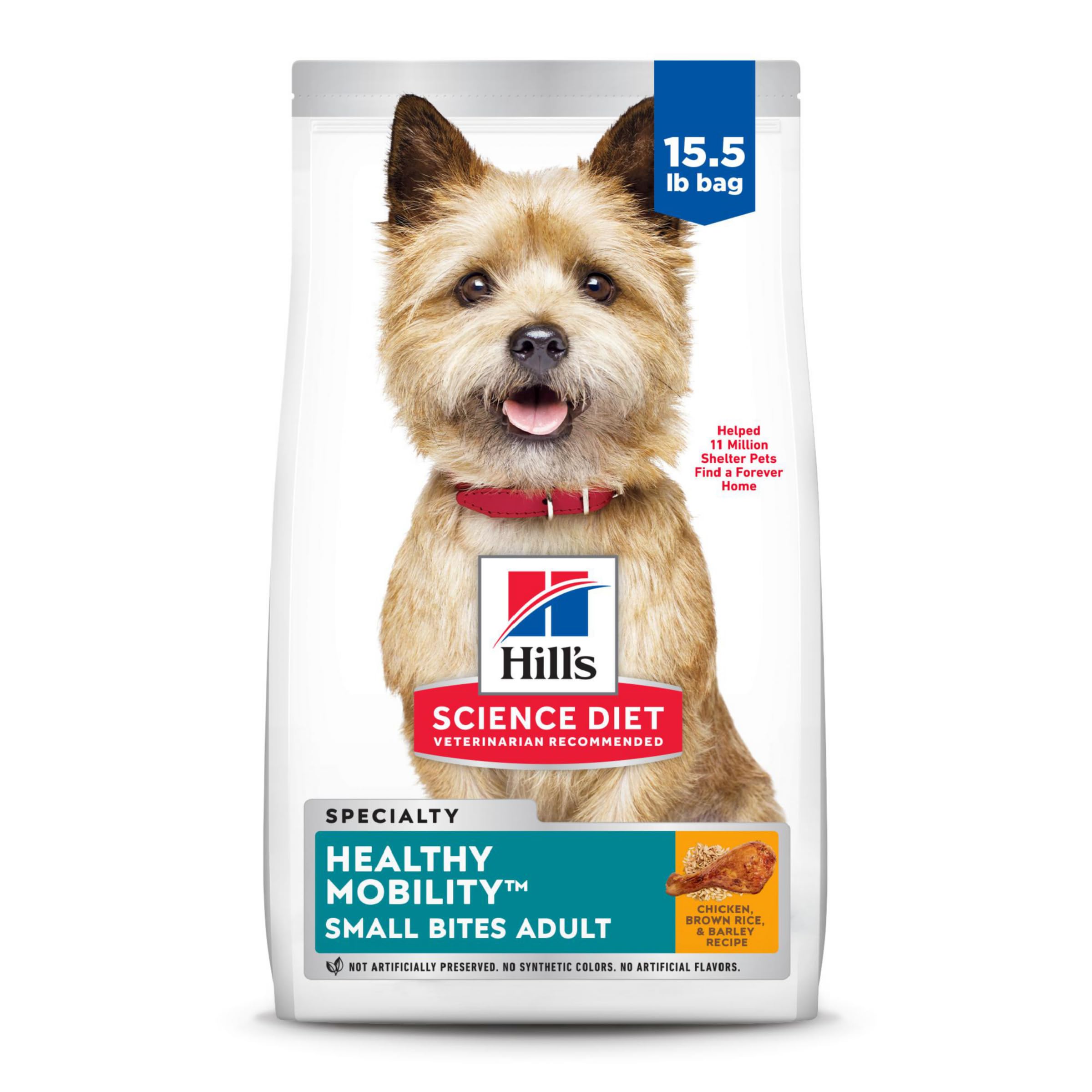 Hill's Science Diet movilidad adulta, bocaditos-pollo en cuenco para perros, beneficio de movilidad