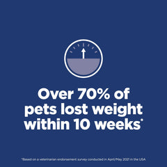 Hill's Science Diet Perfect Weight, gato comiendo para sabor a pollo.