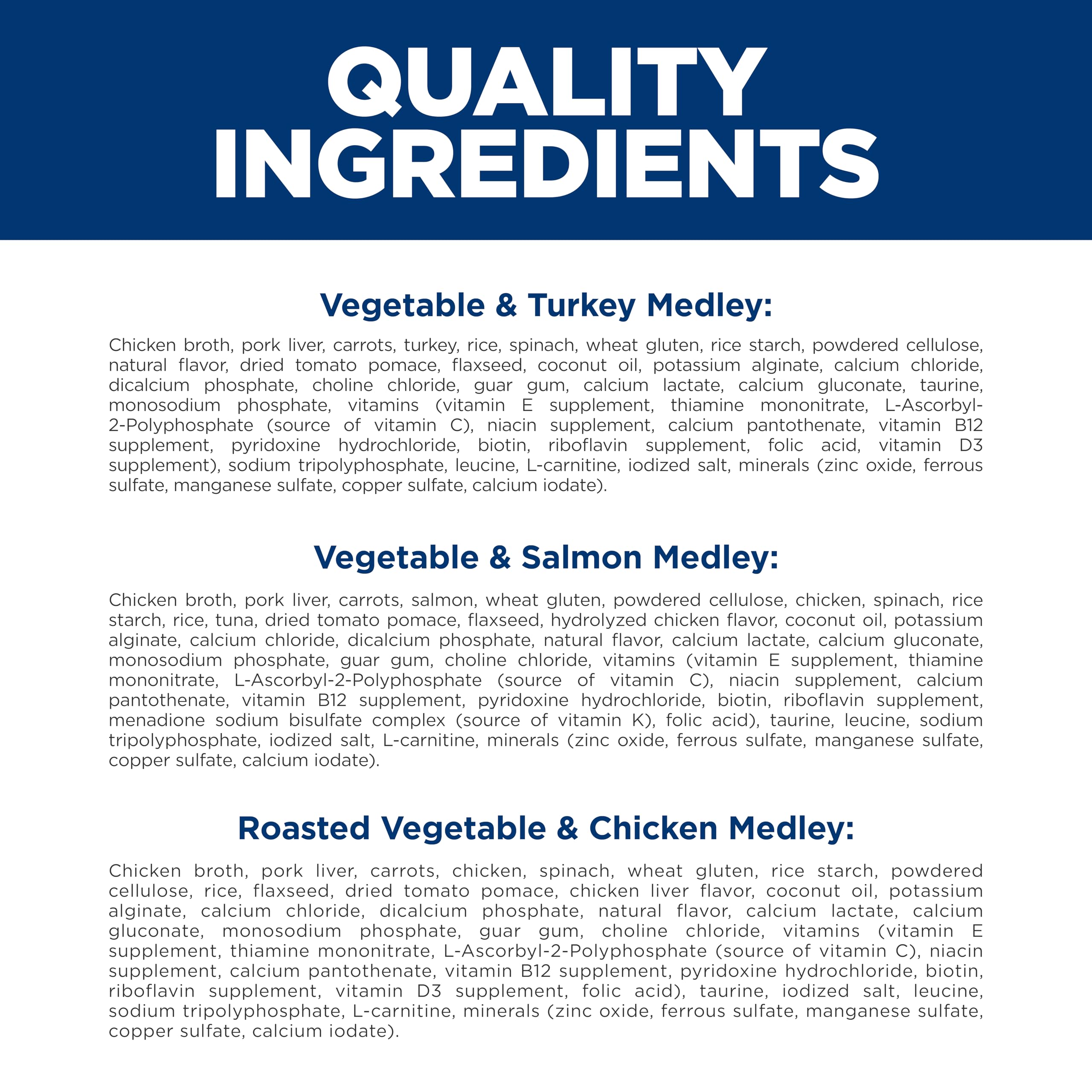 Hill's Science Diet Perfect Weight lata-vegetales, combinación equilibrada de ingredientes