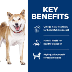 Hill's Science Diet omega-6 y vitamina E para piel y pelaje brillantes