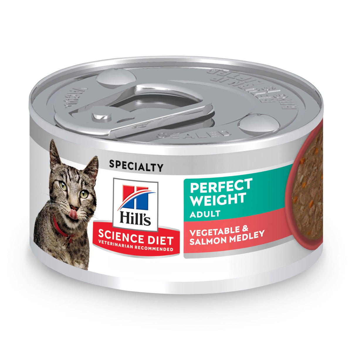 Hill's Science Diet Peso Perfecto: lata con salmón y verduras para apoyo al peso