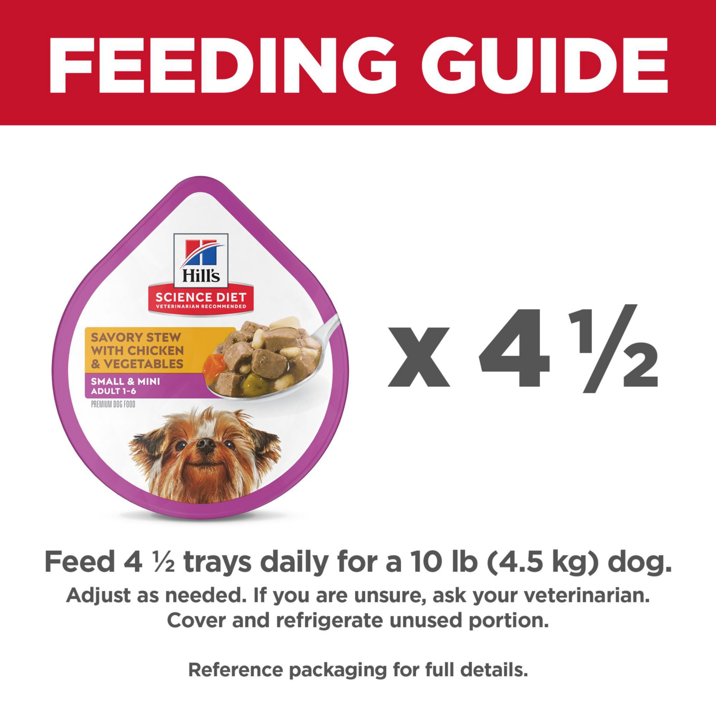 Porción individual práctica de Hill's Science Diet para perros pequeños