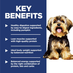 Hill's Science Diet Small & Mini, croquetas de textura adecuada para perros pequeños