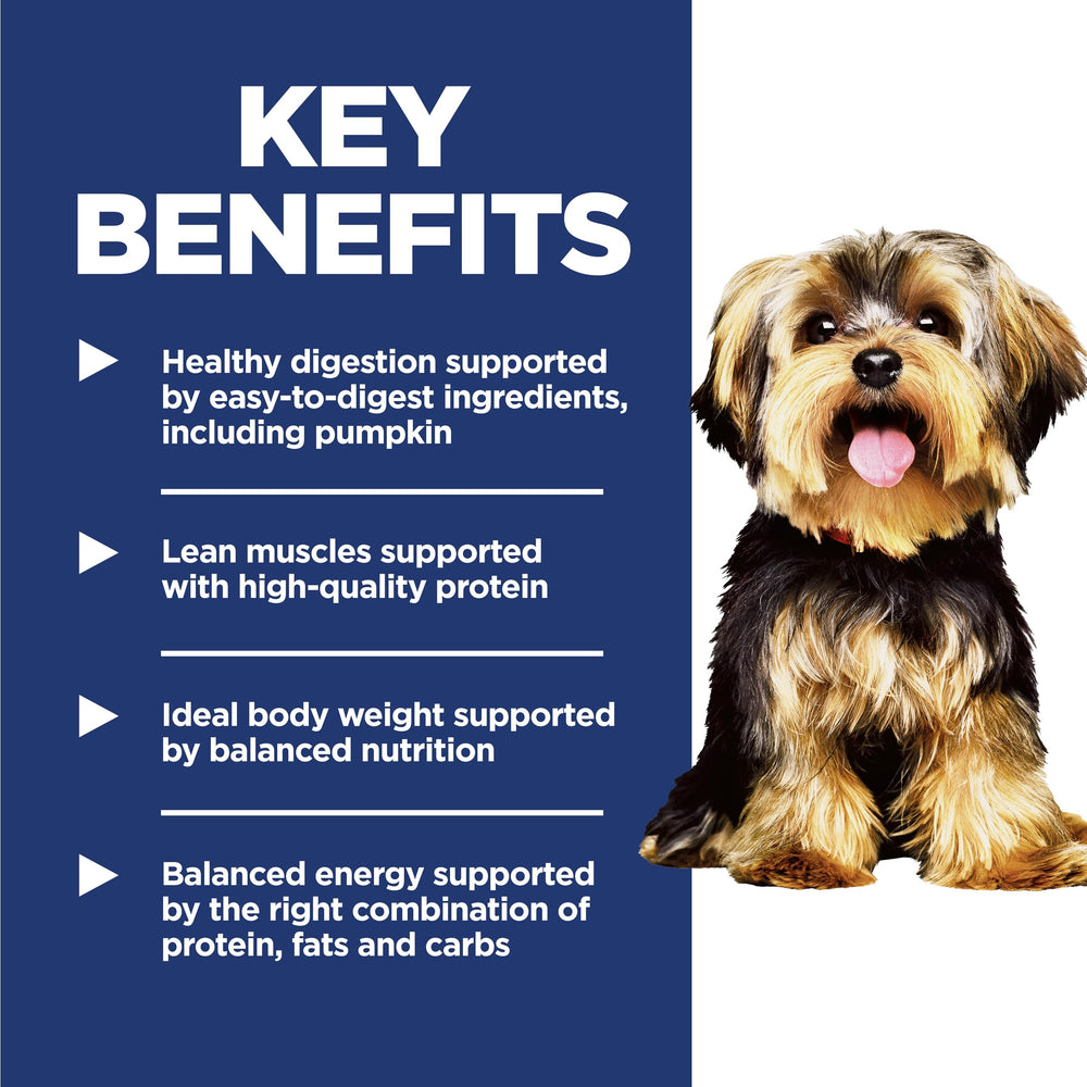 Hill's Science Diet Small & Mini, proteína de alta calidad para músculo magro en perros pequeños