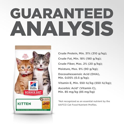Hill's Science Diet Kitten, desarrollo ocular y cognitivo con DHA.