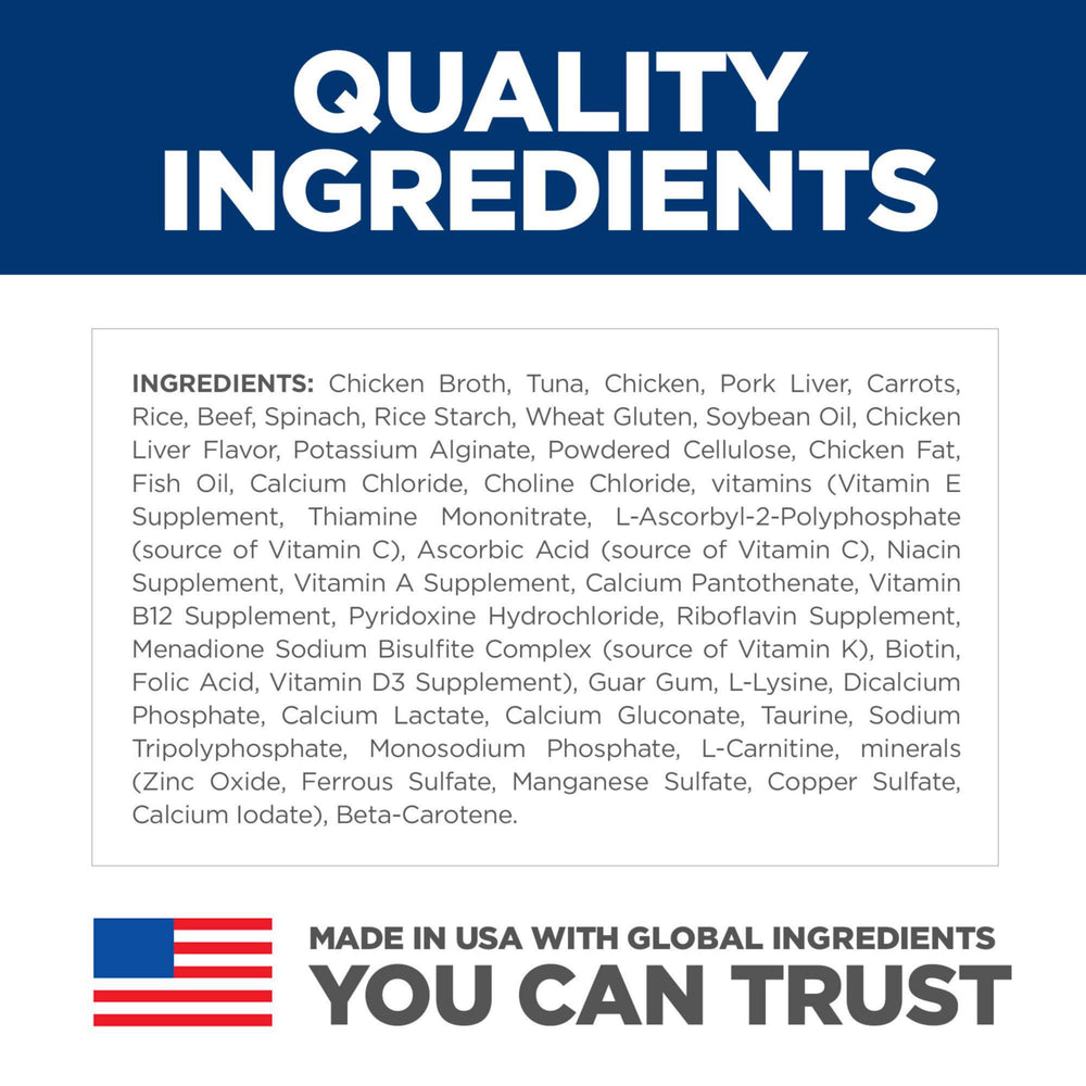 Hill's Science Diet Senior 11+ antioxidantes y vitaminas para el sistema inmunológico