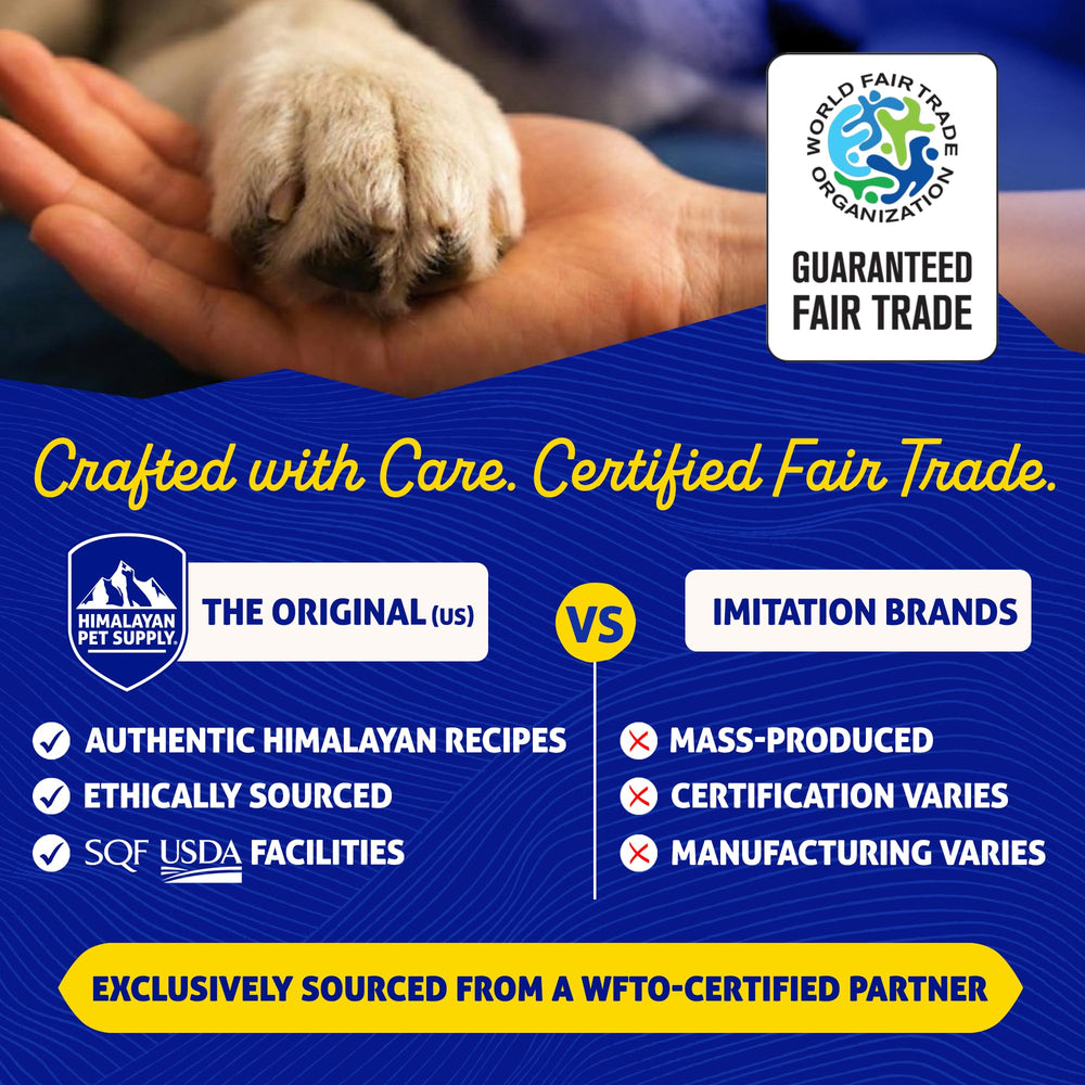 Himalayan Dog Chew sin gluten, opción para dietas sensibles
