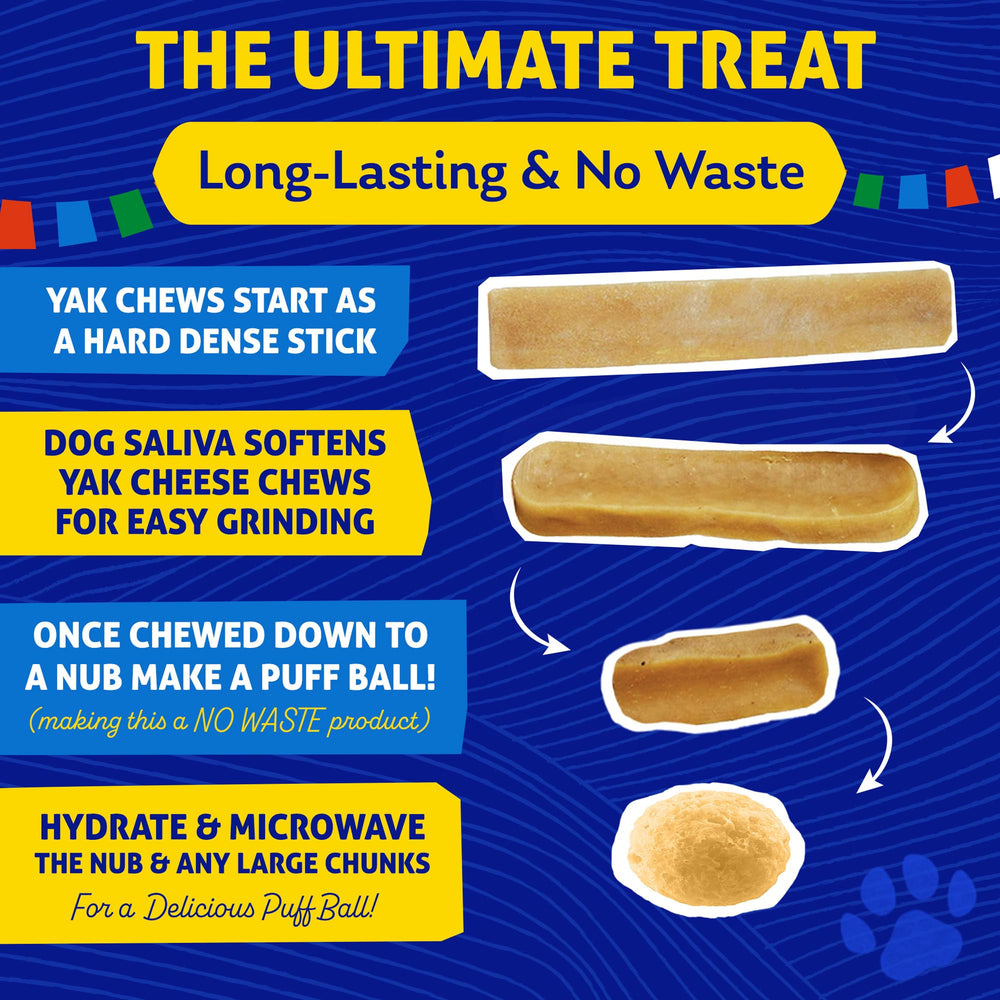 Himalayan Dog Chew: apto para perros pequeños y medianos, apoyo dental