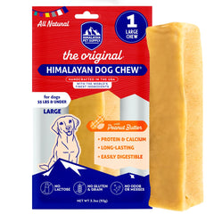 Himalayan Dog Chew: tranche originale au fromage de yak, goût authentique et longue mastication.
