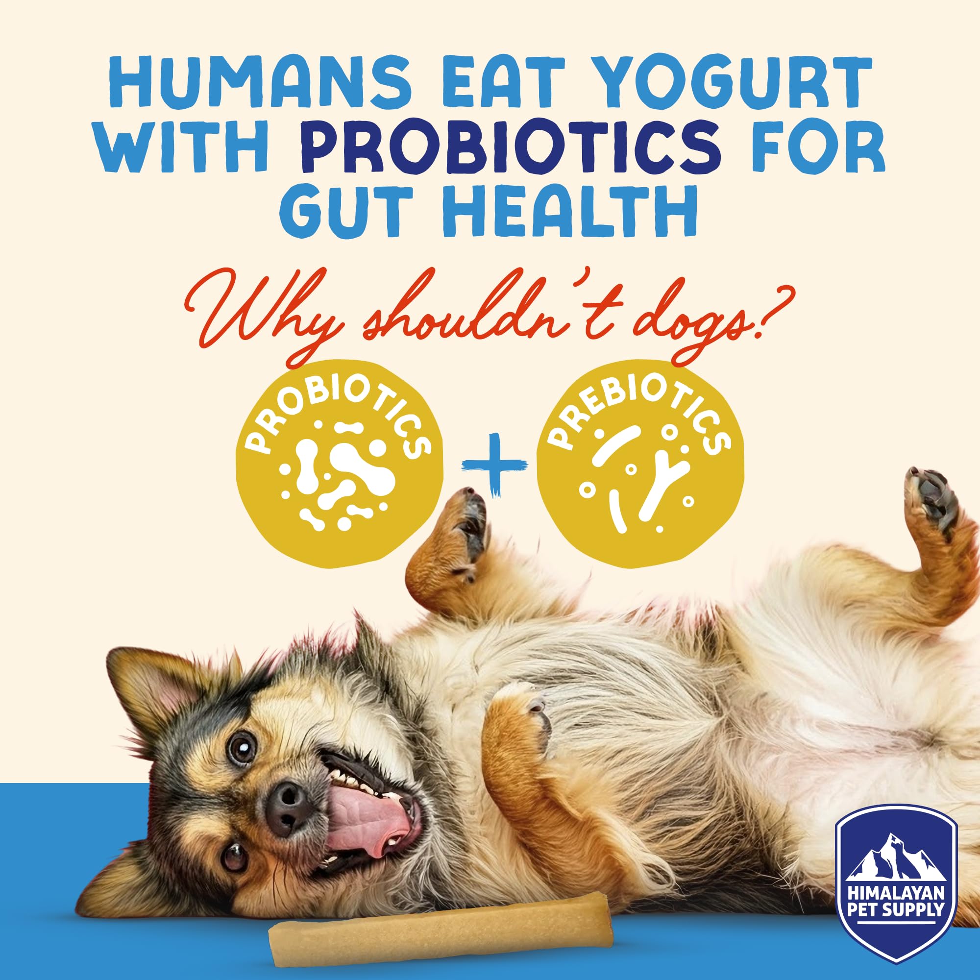 Himalayan Dog Chew Yogurt Sticks sin lactosa: opción para perros con sensibilidad alimentaria