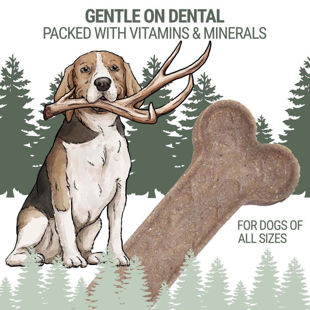 Himalayan Dog Chew: sin gluten ni granos para una digestión fácil.