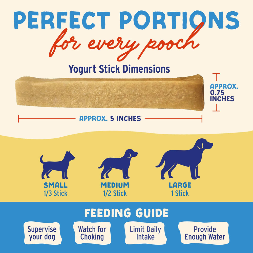 Producto hecho en Estados Unidos, Himalayan Dog Chew Yogurt Sticks de calidad