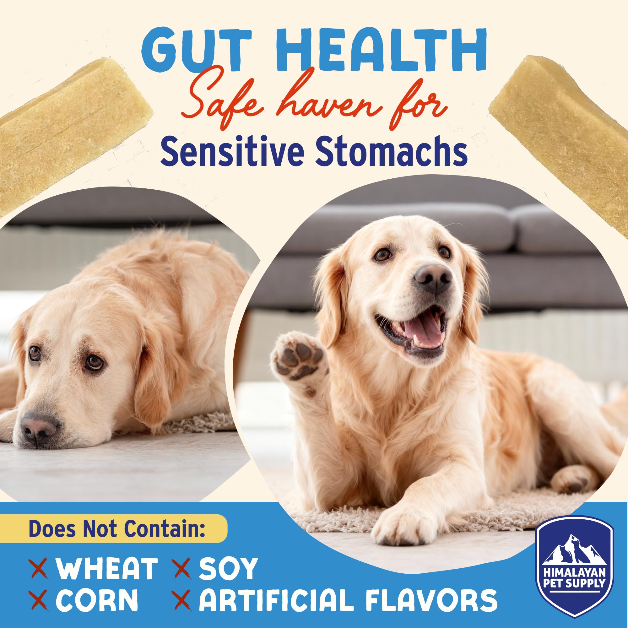 Yogurt Sticks Himalayan con prebióticos y probióticos para equilibrio digestivo