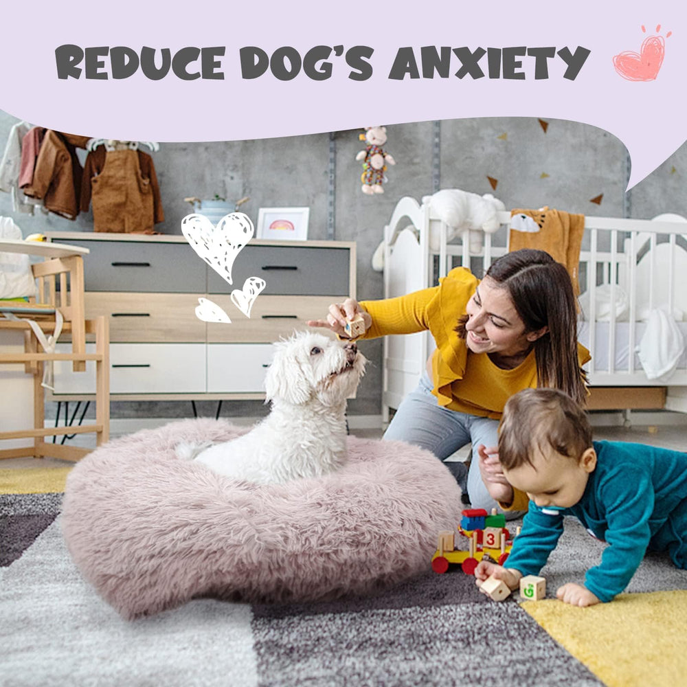 Himax uso diario para perros grandes, cómodo y estable para sesiones de descanso.