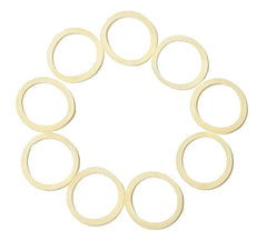 HipGirl bandas mini para pelo de perro, primer plano marfil, agarre suave.