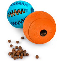 HIPPIH bola premio azul para perros: estimula juego y recompensa