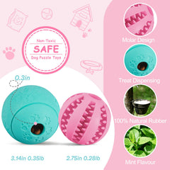 HIPPIH puzzle boule verte petit: ralentit l’alimentation et occupe le chien.
