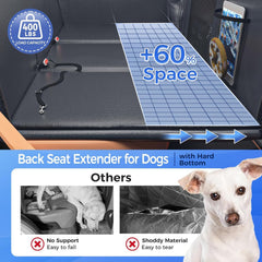 HOB4U cobertura de asiento para perro en cuero PU, impermeable y fácil de limpiar.