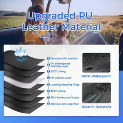 HOB4U sujetadores de metal para mayor seguridad y soporte durante el viaje.