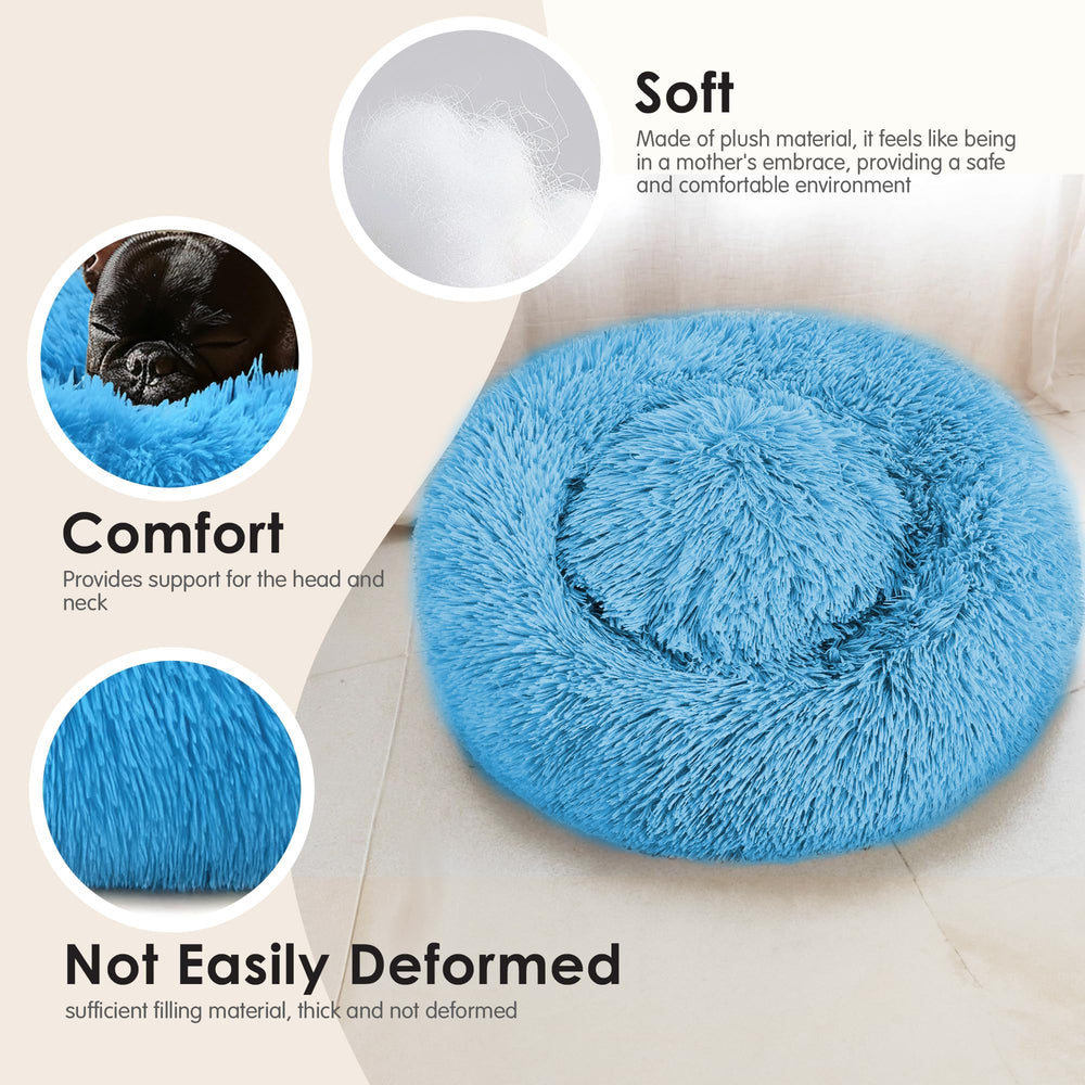 Hoewina Cama Donut, relleno PP suave para abrigo en invierno