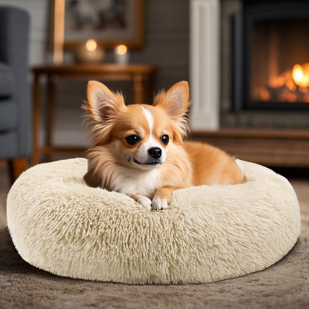 Hoewina Donut: cama lavable para fácil limpieza.