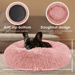 Hoewina cama para perros pequeños con interior acolchado para calor y suavidad.