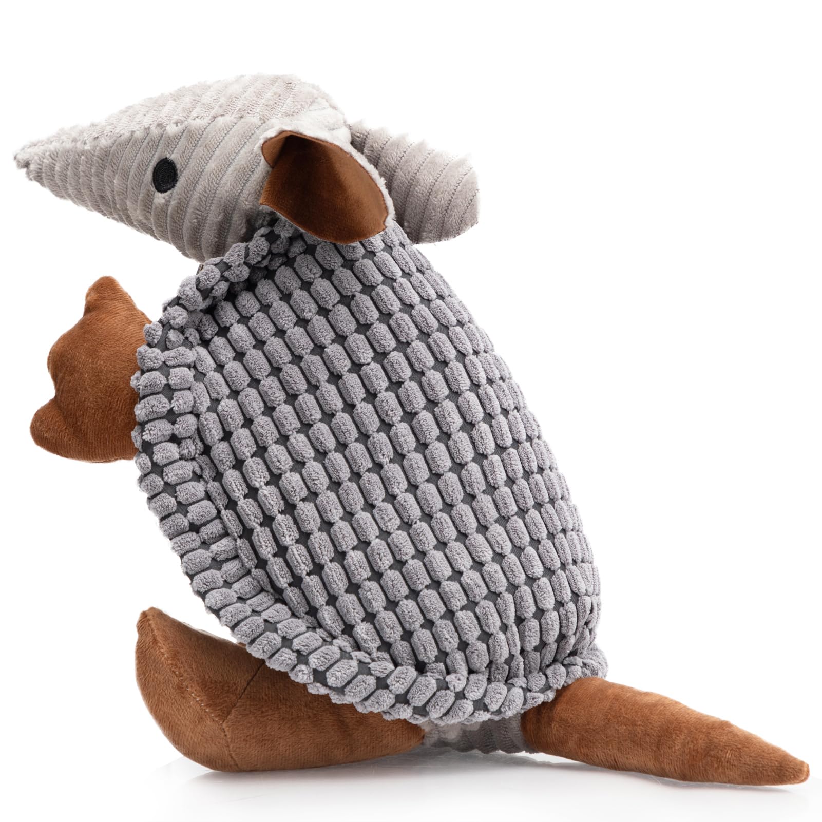 Hollypet Armadillo con chirrido para perros, ideal para juego.