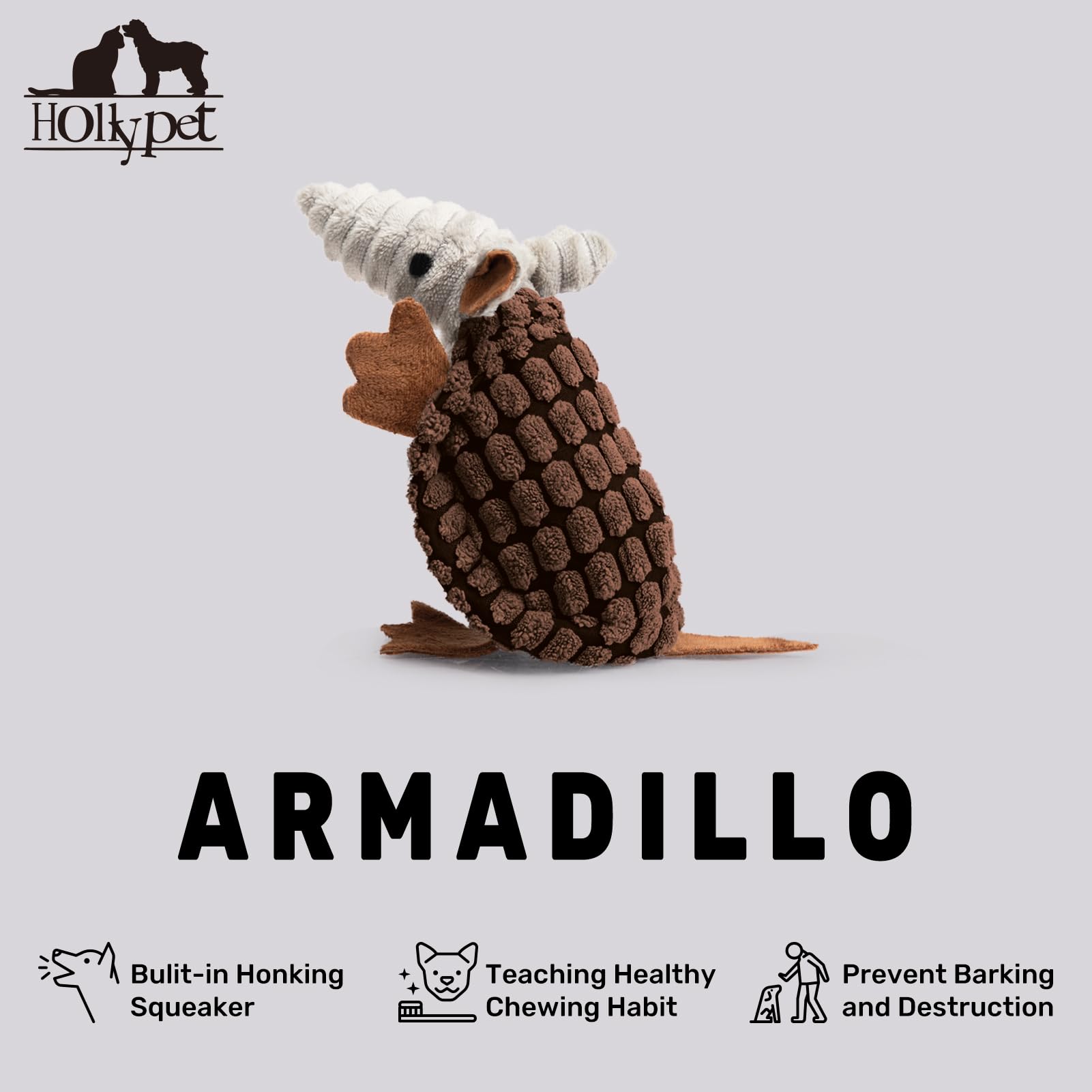 Juguete para juego activo: lanzar y recoger con Armadillo