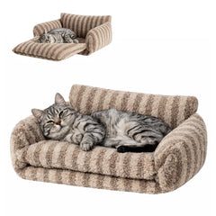 Hollypet cama de gato con doble capa para descanso cómodo.