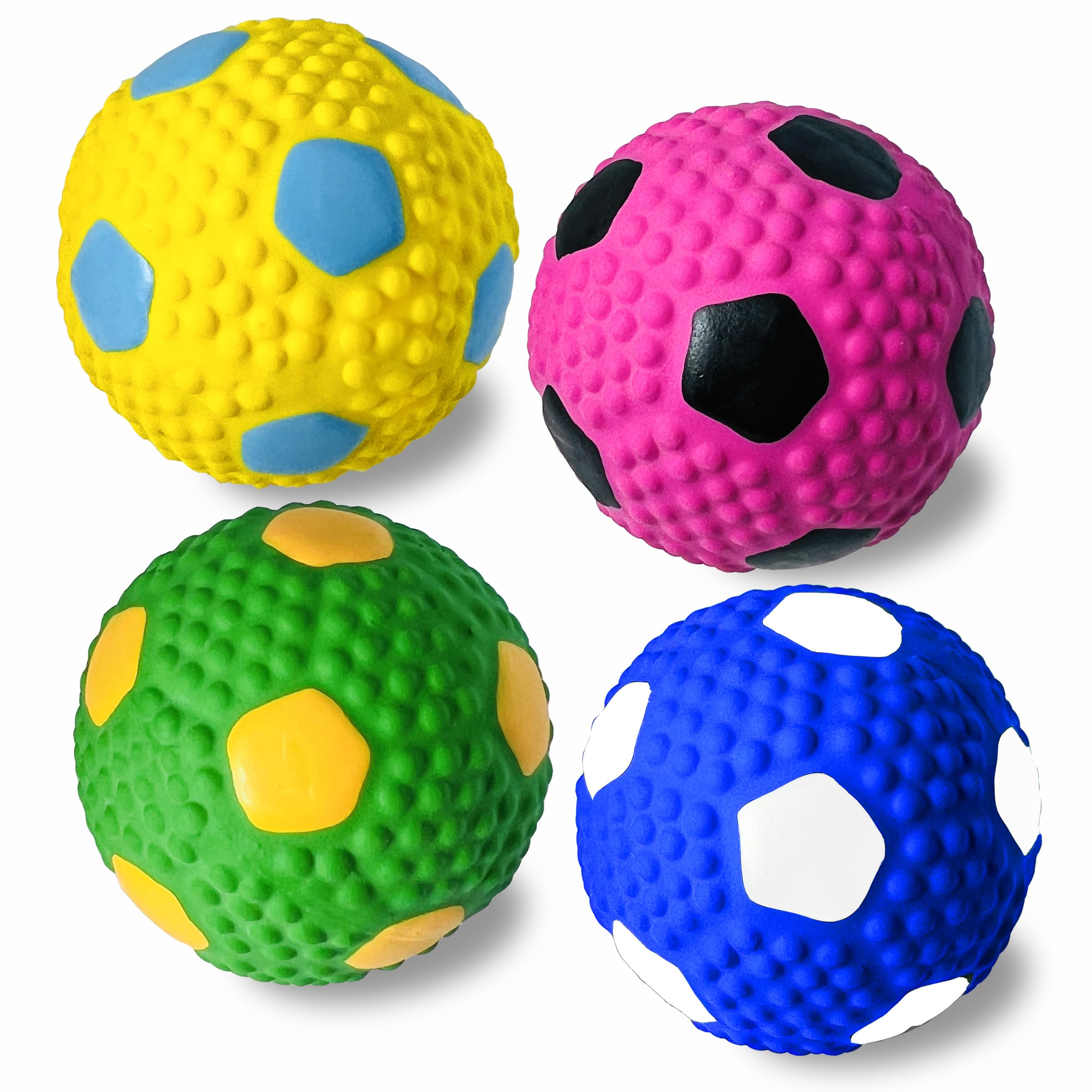 HOLYSTEED bola de látex 2.0 con chirrido para juego interactivo