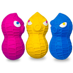 Holysteed bolas-látex-sonoras-pequeñas: ideales para juego interactivo y estimulación sensorial en perros pequeños.