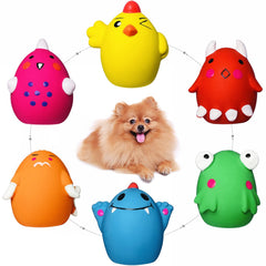 Holysteed bolas sonoras para perro pequeño en conjunto, ideal para juego interactivo que estimula la curiosidad.